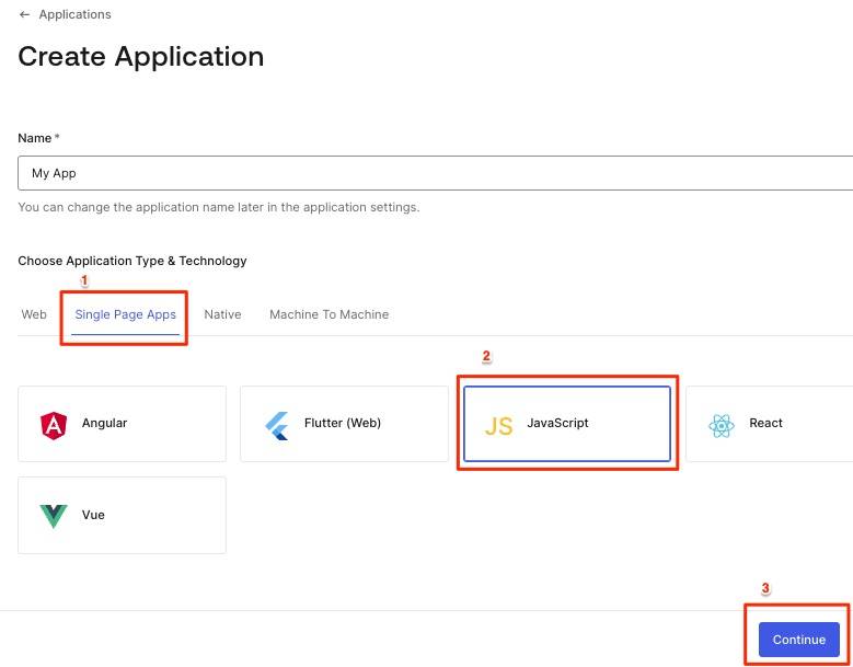 Auth0 Create SPA